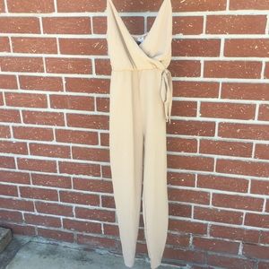 I Joah V-neck Side Tie Jumpsuit